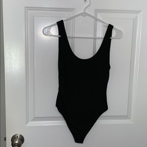Bobbles and Lace open back body suit